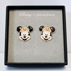 Disney x Baublebar Mickey Mouse Pumpkin Hat Halloween Earrings